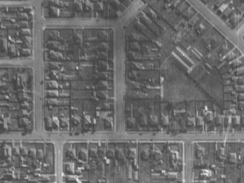 10 Seddon Street from the air, 1940-1944