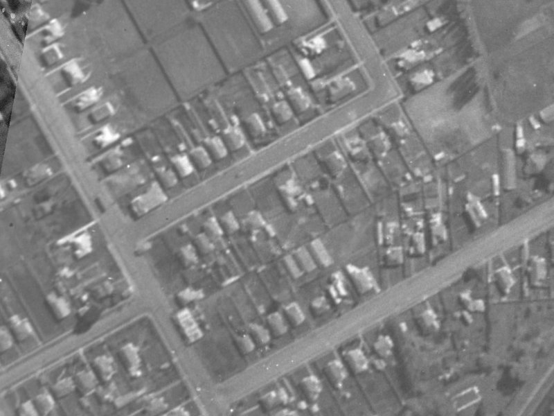 24 Wades Avenue from the air, 1940-1944