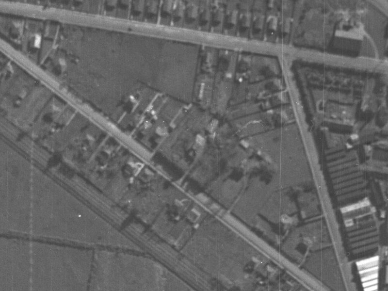 37 Maunsell Street from the air, 1940-1944