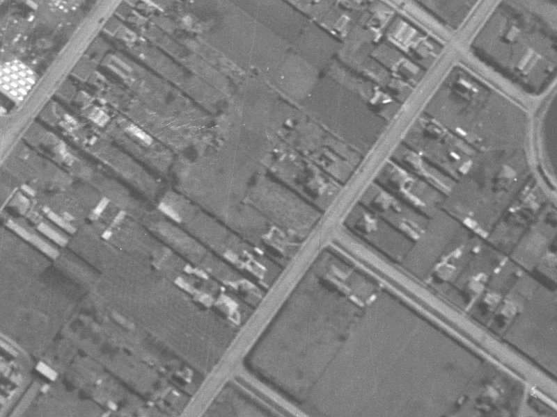 97 Rutherford Street from the air, 1940-1944