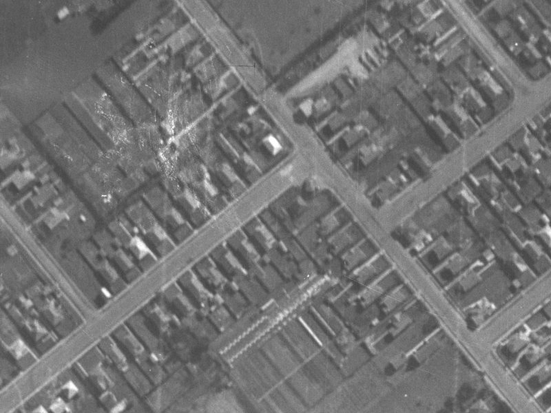90 Stourbridge Street from the air, 1940-1944