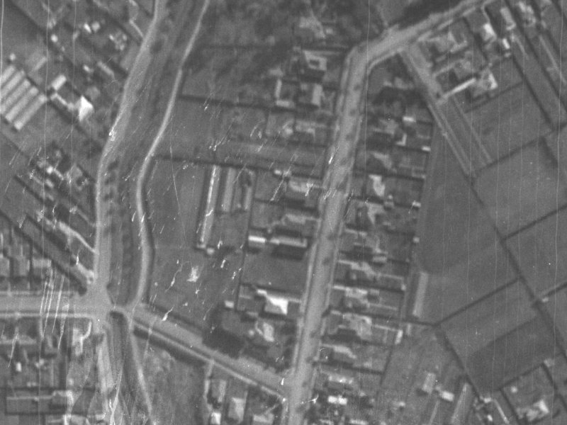 52 Saint Martins Road from the air, 1940-1944