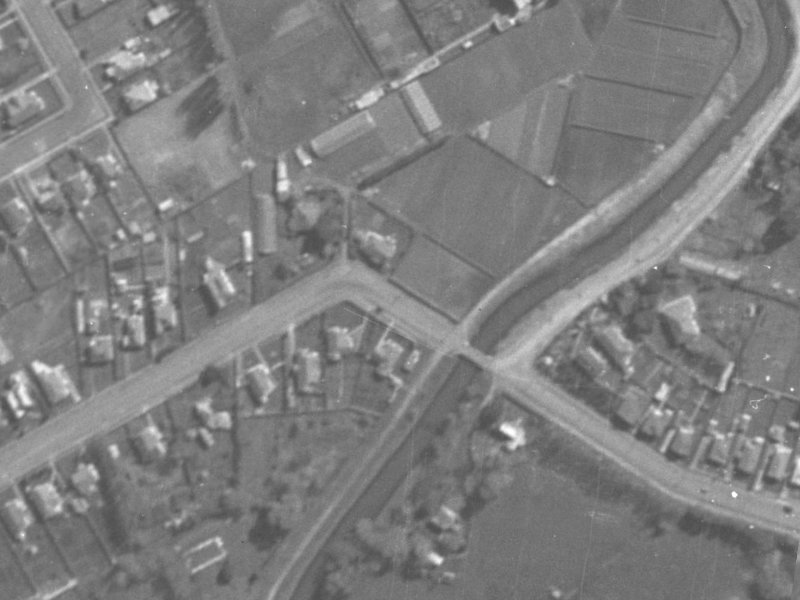 55 Beckford Road from the air, 1940-1944