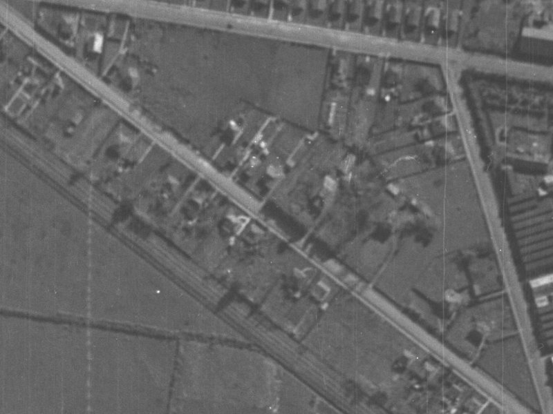 Maunsell Street from the air, 1940-1944