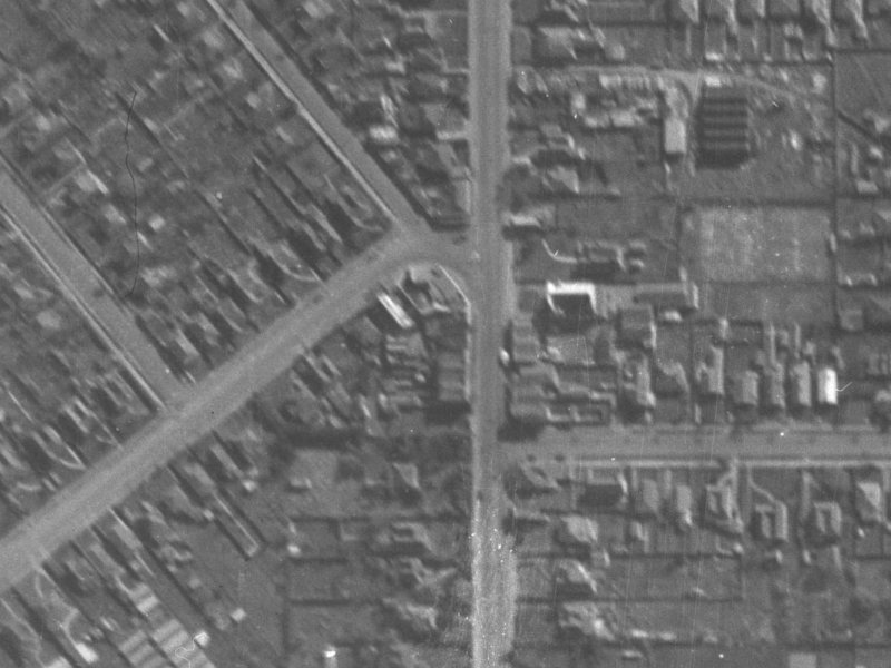 145 Colombo Street from the air, 1940-1944