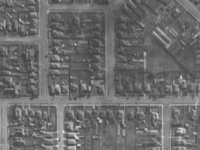 7 Seddon Street from the air, 1940-1944