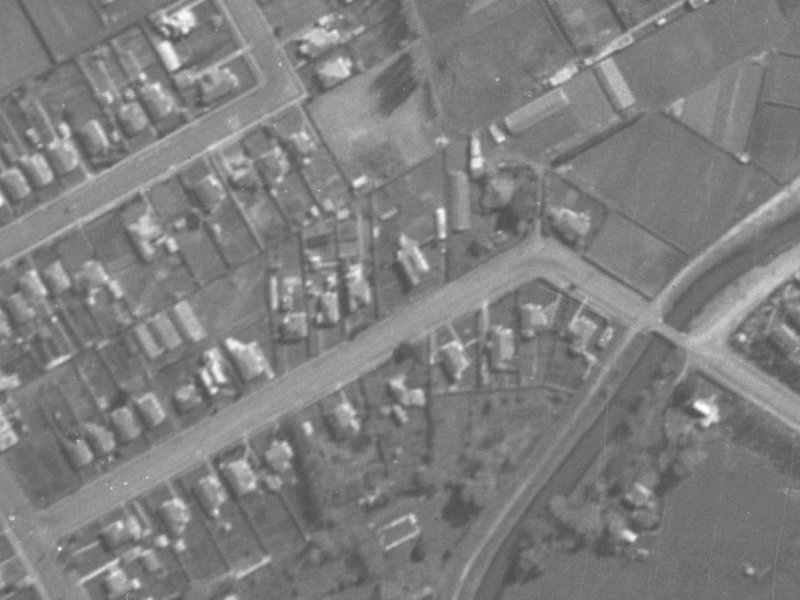 41 Beckford Road from the air, 1940-1944