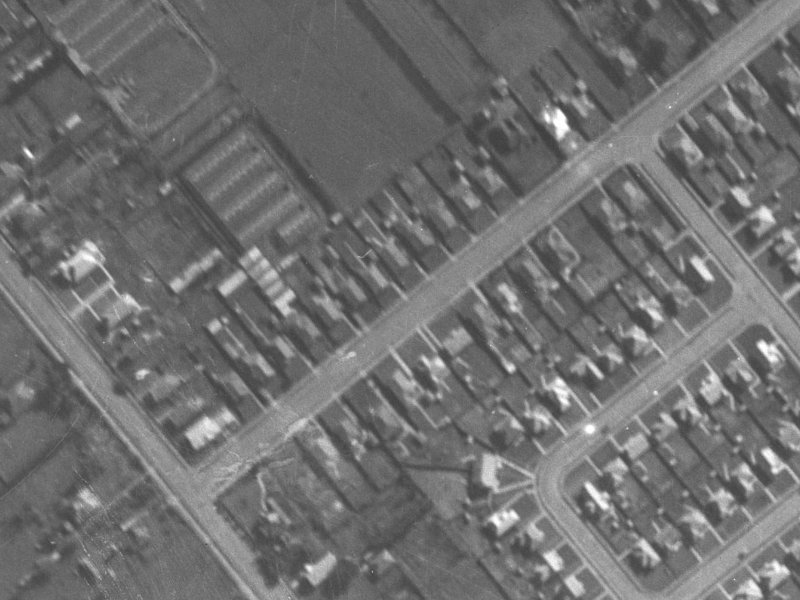 19 Wychbury Street from the air, 1940-1944