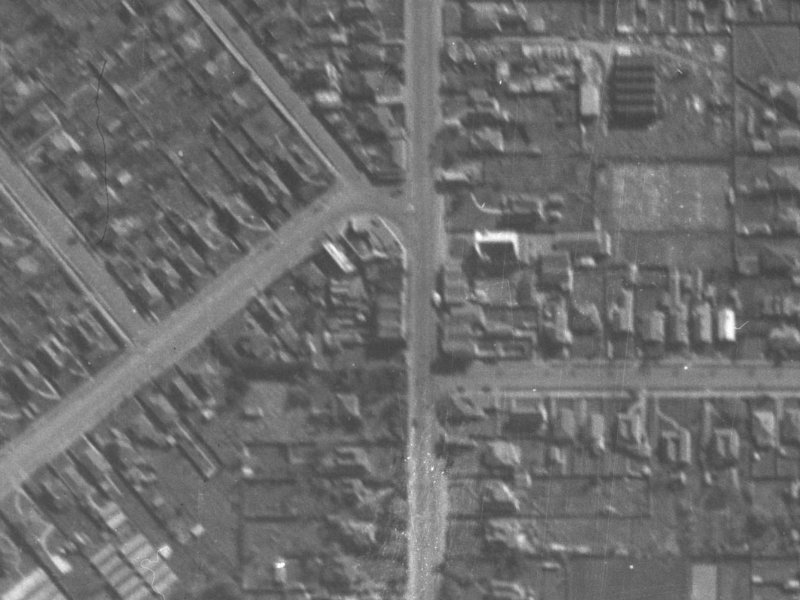 143B Colombo Street from the air, 1940-1944