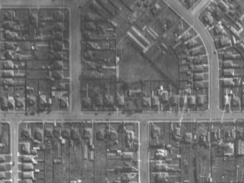 87 Tennyson Street from the air, 1940-1944