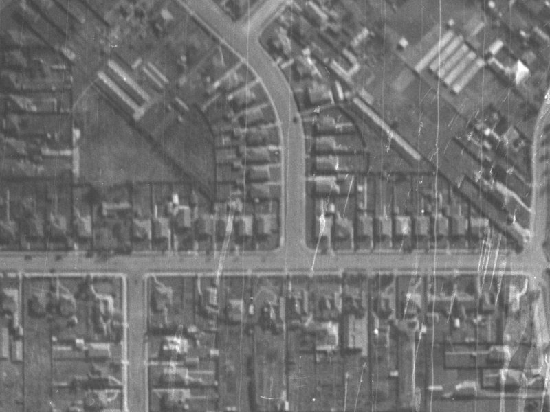 168 Southampton Street from the air, 1940-1944