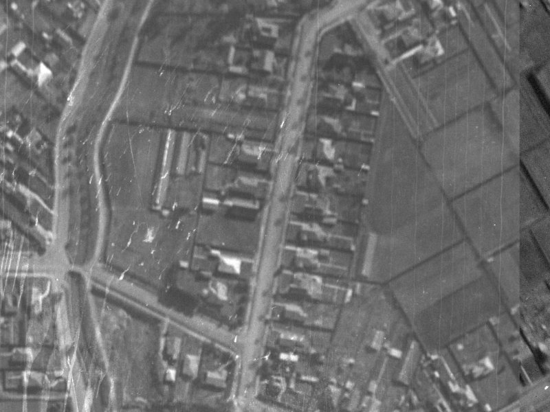 48 St Martins Road from the air, 1940-1944