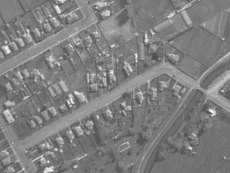 35 Beckford Road from the air, 1940-1944