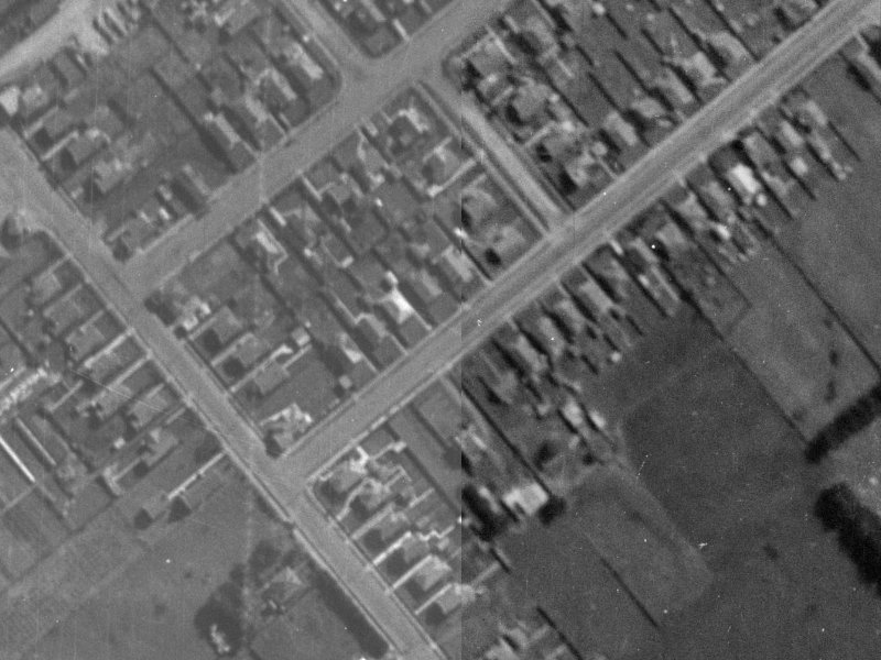 11 Milton Street from the air, 1940-1944