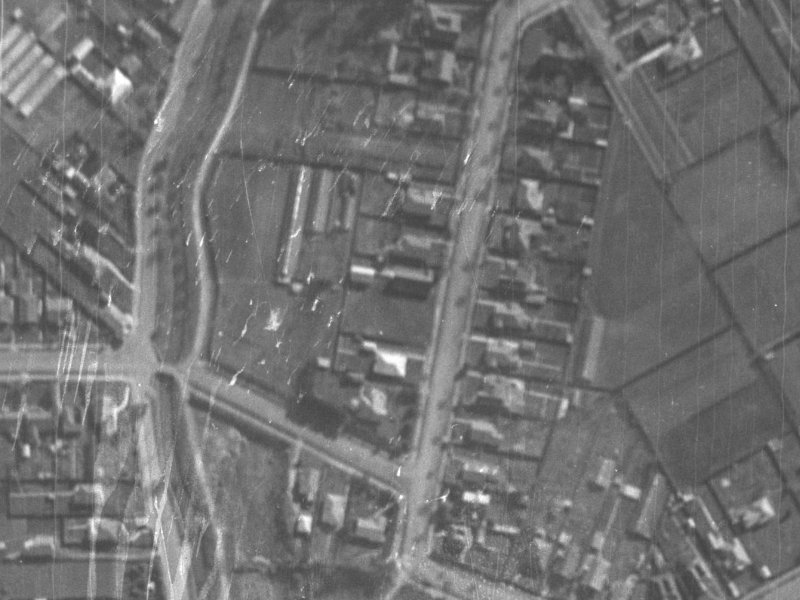 43 St Martins Road from the air, 1940-1944