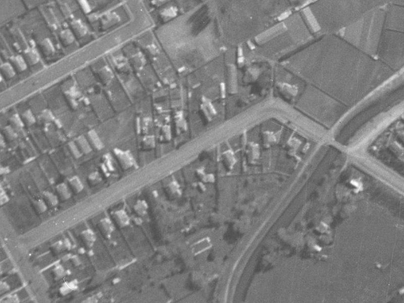 38 Beckford Road from the air, 1940-1944