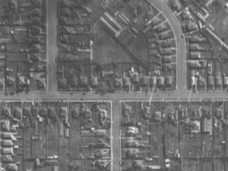 95 Tennyson Street from the air, 1940-1944