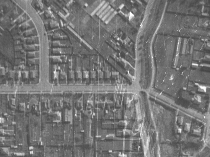 133 Tennyson Street from the air, 1940-1944