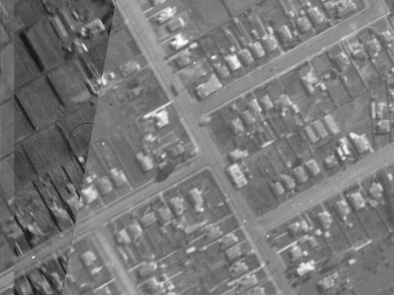 109 Wilsons Road from the air, 1940-1944