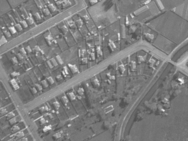 34 Beckford Road from the air, 1940-1944