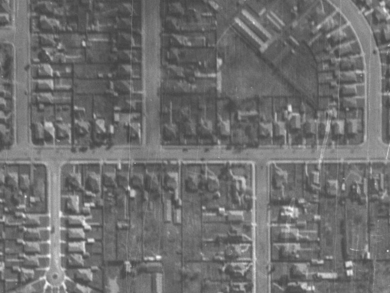 79 Tennyson Street from the air, 1940-1944