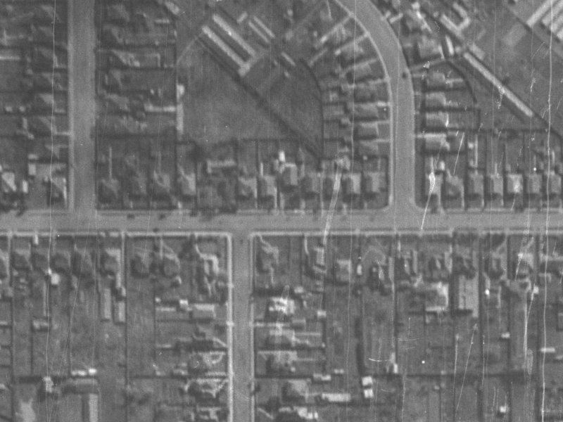 101 Tennyson Street from the air, 1940-1944