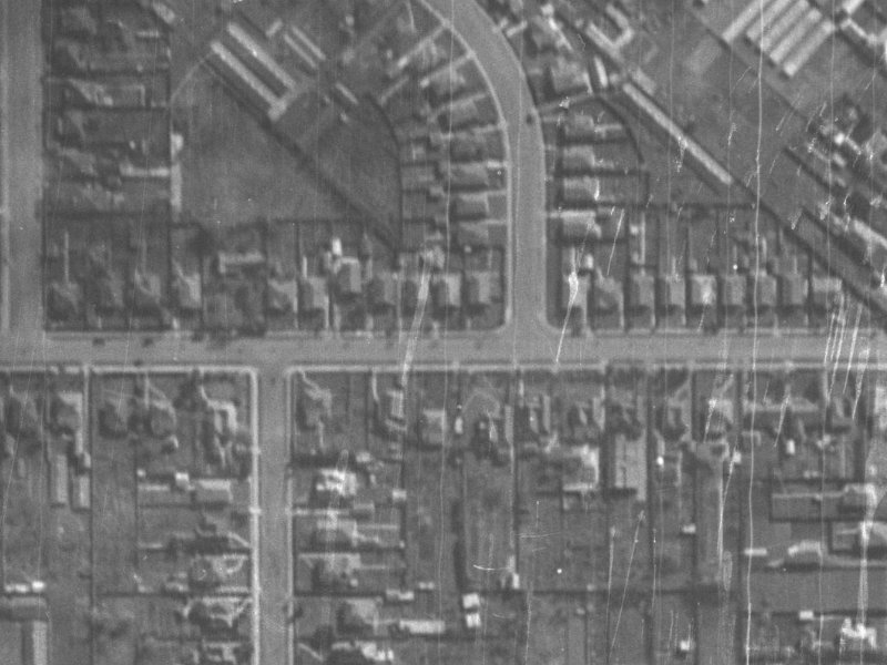 109 Tennyson Street from the air, 1940-1944