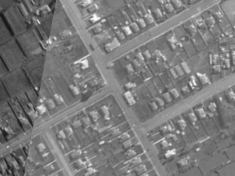 109 Wilsons Road South from the air, 1940-1944