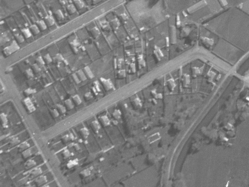 25 Beckford Road from the air, 1940-1944