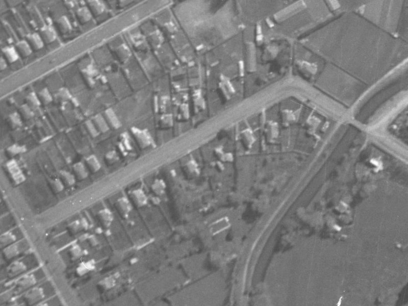 36 Beckford Road from the air, 1940-1944