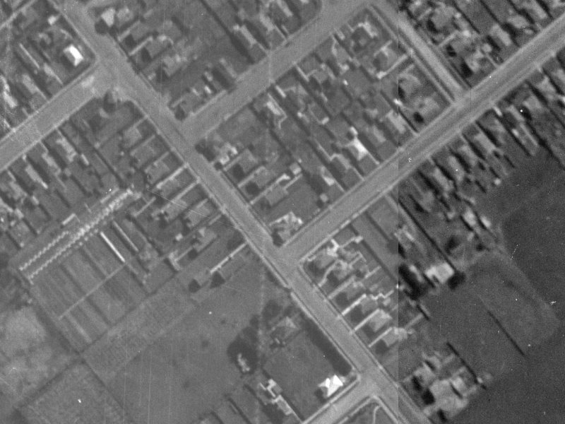 3A Milton Street from the air, 1940-1944
