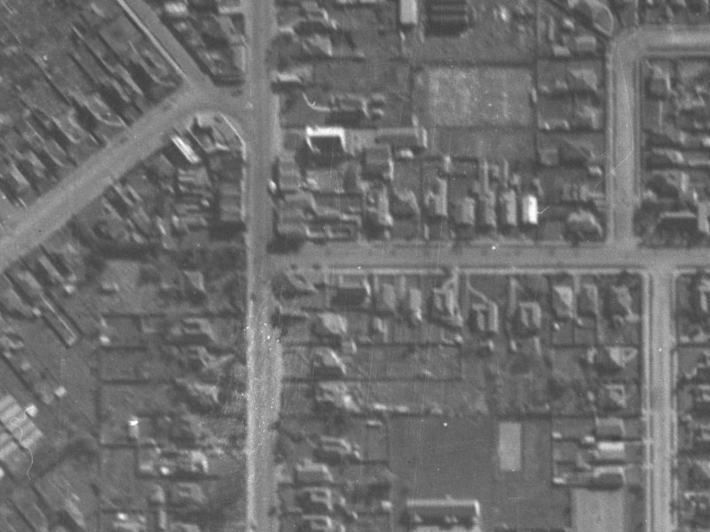 10 Tennyson Street from the air, 1940-1944