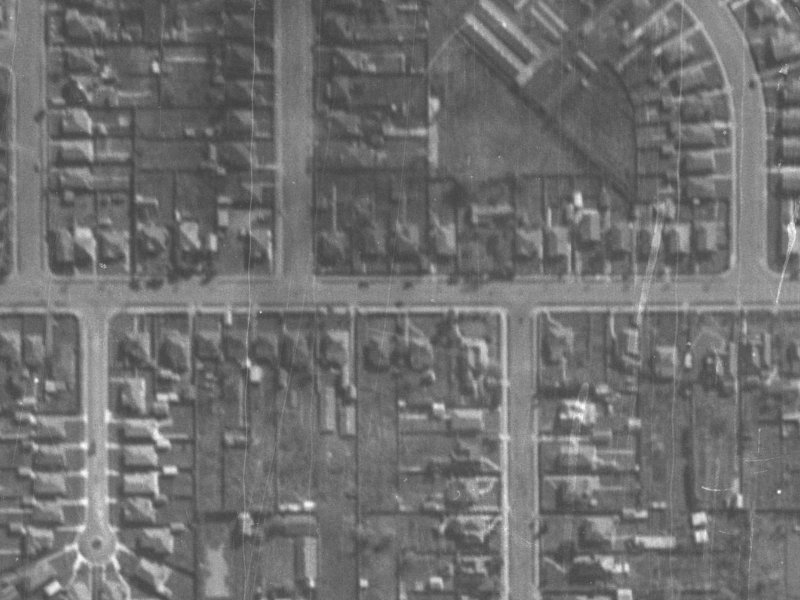92 Tennyson Street from the air, 1940-1944