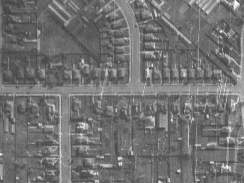 118 Tennyson Street from the air, 1940-1944