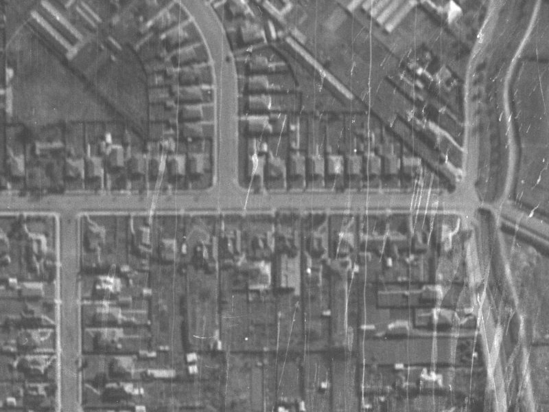 126 Tennyson Street from the air, 1940-1944
