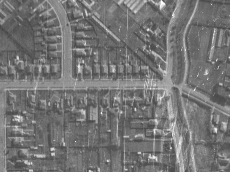 138 Tennyson Street from the air, 1940-1944