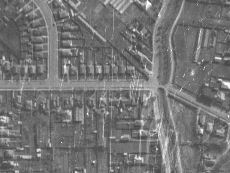 142 Tennyson Street from the air, 1940-1944