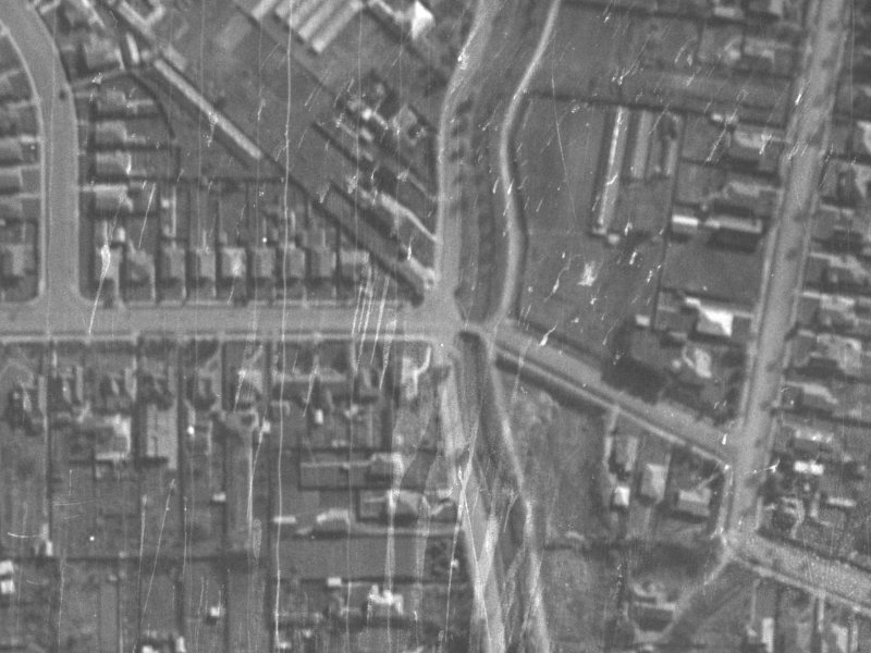 251–267 Eastern Terrace from the air, 1940-1944