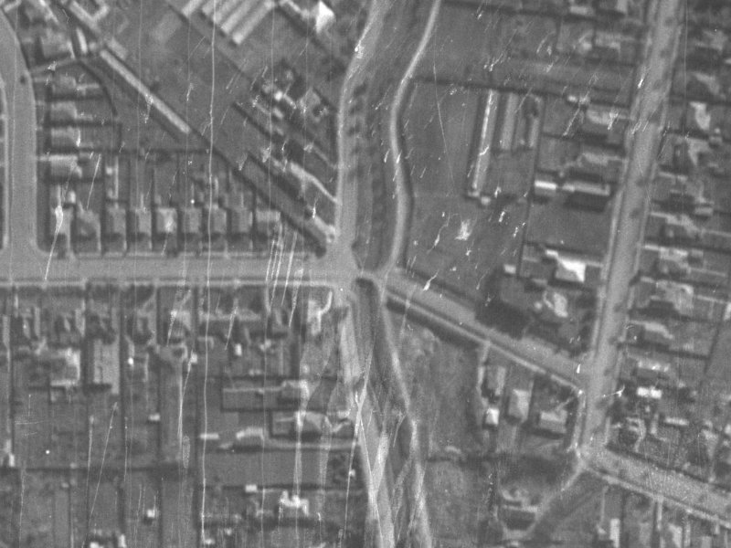 2 Riverlaw Terrace from the air, 1940-1944