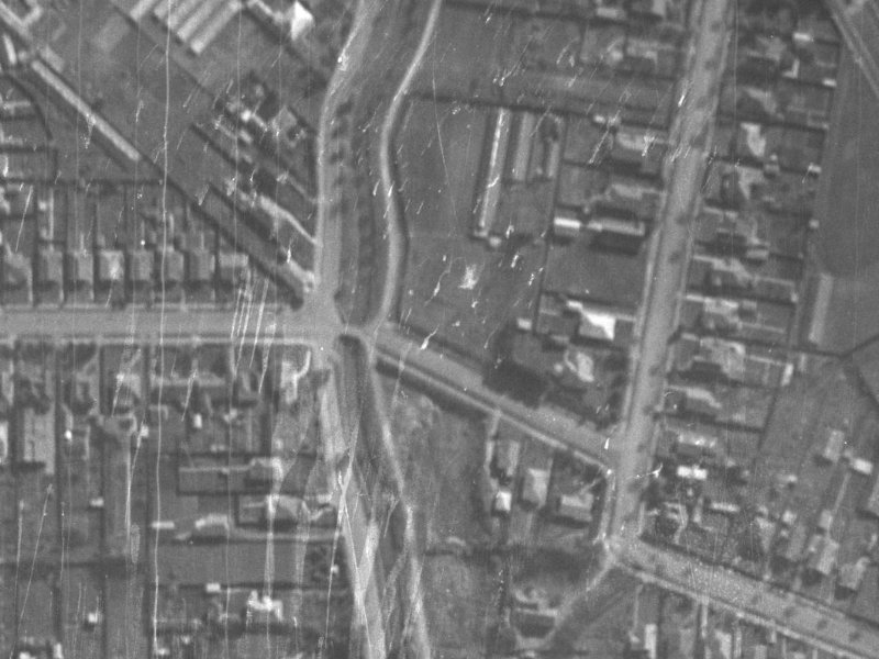 5 Burnbrae Street from the air, 1940-1944
