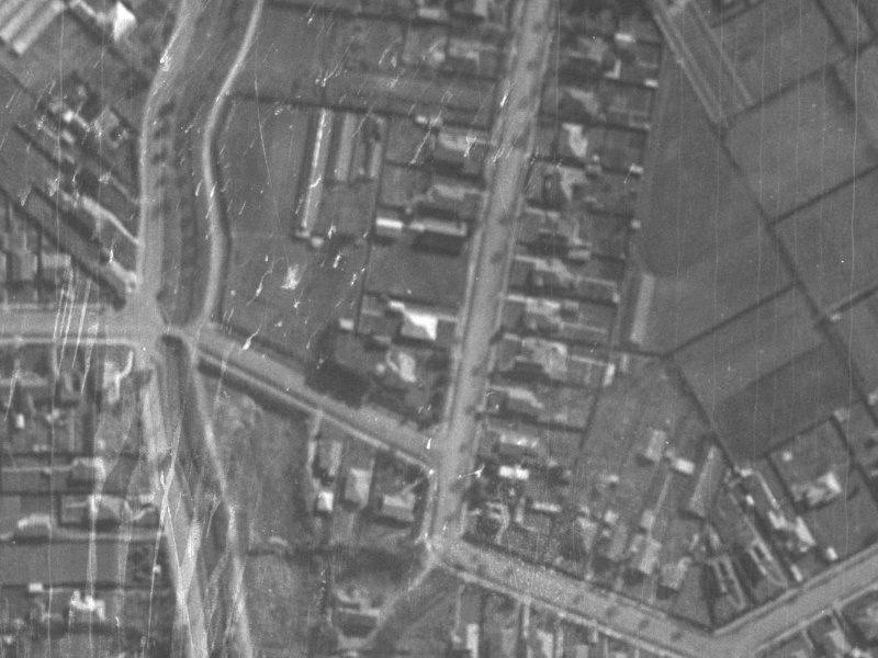 41 Saint Martins Road from the air, 1940-1944