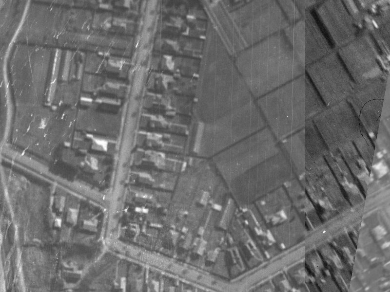 42A Saint Martins Road from the air, 1940-1944