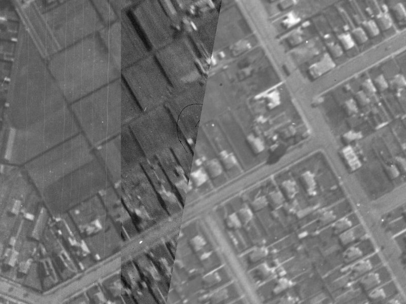 29 Gamblins Road from the air, 1940-1944