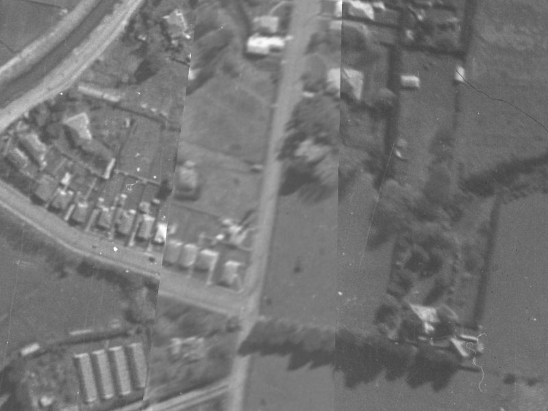 35 Hawford Road from the air, 1940-1944