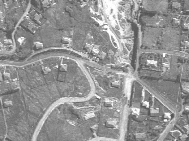 50 St Andrews Hill Road from the air, 1940-1944