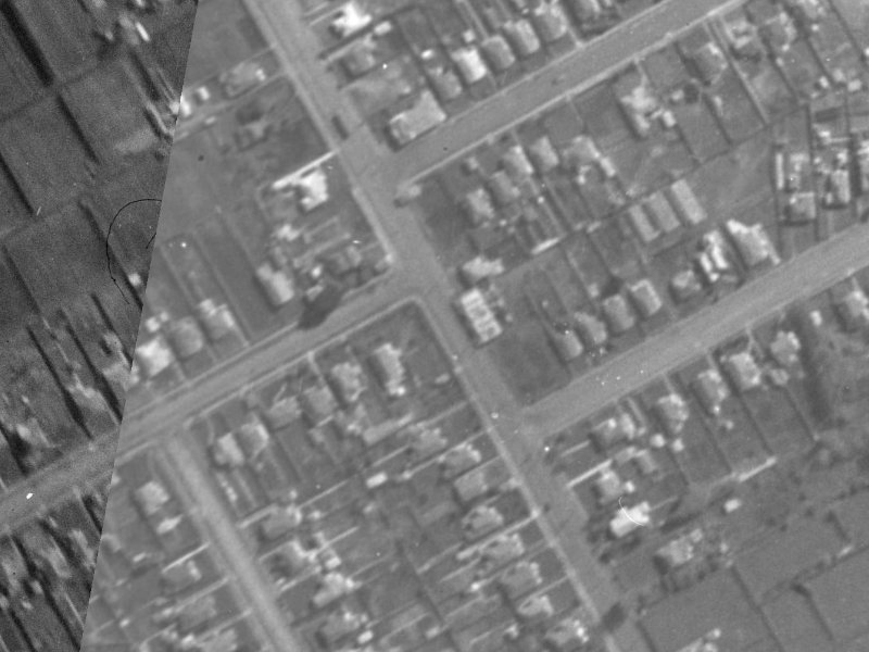 33A Gamblins Road from the air, 1940-1944