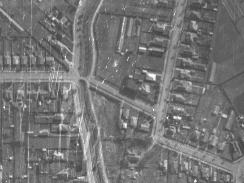 13E Burnbrae Street from the air, 1940-1944