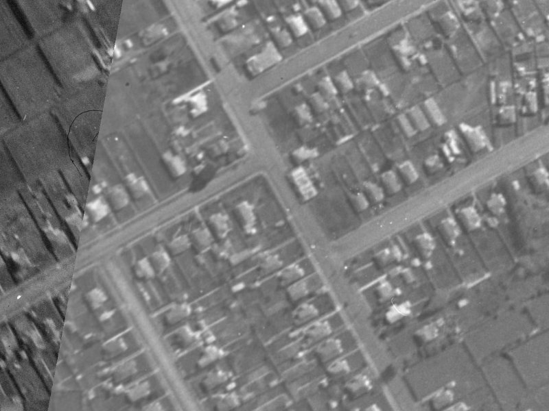25A Gamblins Road from the air, 1940-1944