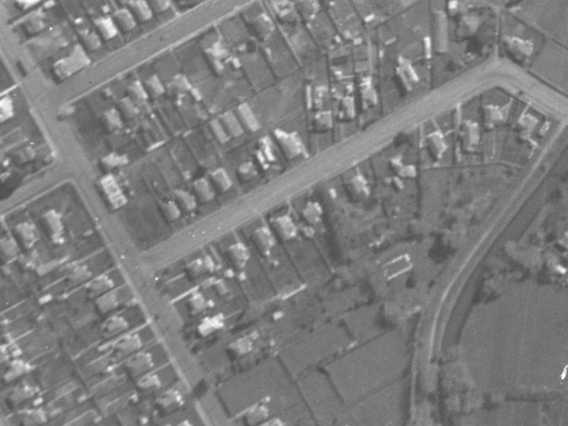 18 Beckford Road from the air, 1940-1944