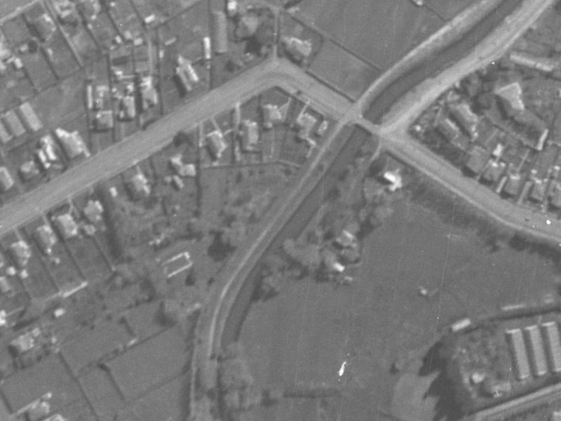 252 Riverlaw Terrace from the air, 1940-1944